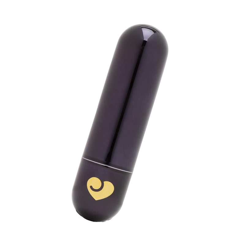 Bullet Vibrator For Her – Mini Vibrator For Clitoral Stimulation - Rechargeable Vibrator Bullet With 10 Vibration Modes – Waterproof Nipple Stimulator – Couples Sex Toy - Black