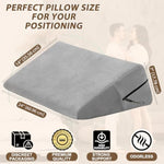 Sex Pillow Men Women Adult Sex Toys & Games Intimate Positioning Pillow In Bed, Seat, Sofa, Chair, Sexy Things Couples Sexual Wellness, Position Cushion Furniture For Bedroom Stuff, Grey