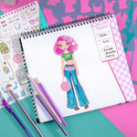 Fashion Design Sketch Portfolio for Fashion Designers and Students