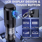 Male Sex Toy For Men Male Masturbator - Sex Toys For Men Adult Toys With 10 Vibrating & 6 Thrusting, Male Mens Sex Toys Pocket Pussy Lcd Display, Men Sex Toy Male Stroker Realistic 3D Sleeve