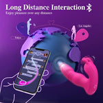 Wearable Vibrator For Women Sex Toys - 3In1 App Remote Control Vibrator Wearable, Adult Toys With 9 Bunny Vibrators & 9 Thrusting Dildos Vibrater Sex Toy