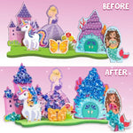 Poke Art Princess Wonderland Craft Kit for Children Ages 4 to 10