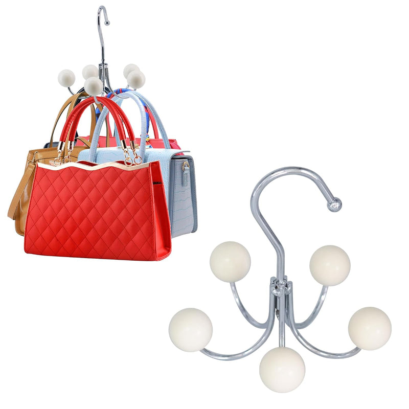 Large Size 360° Rotating Purse Organizer For Closet,Purse Hanger,Handbag Organiz