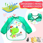 36 Pcs Waterproof Kids Art Smocks, Long Sleeve Painting Aprons for Crafts