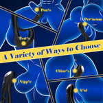 Vibrating Cock Ring Sex Toys For Men, Penis Ring With Rose Clitoral Vibrator Couple Sex Toys Clit & Perineum Stimulate, 10 Vibrations Adult Male Sex Toy Remote Control Vibrators For Couple Pleasure