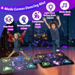 Dance Mat Toys For 3-12 Year Old Girls Boys,Dance Mat For Kids With Light Up 12-Buttons, 2-Player Dance Toy For Toddler With 5 Modes,Birthday Xmas Gifts For 3 4 5 6 7 8 9 10+ Year Old Girls Boys Kids