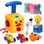 Balloon Launcher Car Toy Set,Balloon Powered Car For Kids Boys Girls 3+ And Classroom,Party Supplies Balloon Pump,Balloon Power Car (Duck)