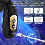 Anal Sex Toys Prostate Massager - 360° Adult Toys Prostate Vibrator Sex Stimulator With 10 Rotating & 10 Vibrating, Anal Butt Plug Male Training Toy & Female Clit Dildo, Remote Control Adult Sex Toys