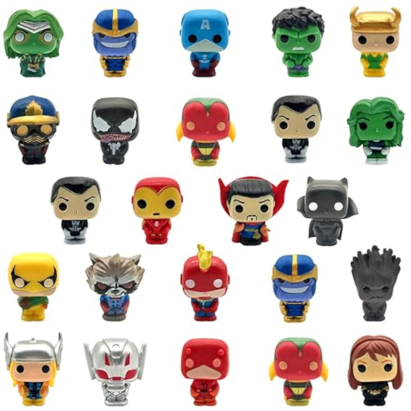 Action Figures, 24 Pcs Mini Figures Toy Set, 1.38 Inch Pvc Cake Topper Figures Decorations, Gift For Kids In Birthday Party, Christmas Day, Easter Day