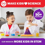 My First Science Kit For Kids Ages 4-5-6-7-8 | Christmas, Birthday Gift Ideas For 4+ Year Old Boys & Girls | Toy Stem Kit With 50+ Experiments | Learning & Educational Projects