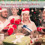 Christmas Wooden Blocks Stacking Game, Green Tree Collapsible Tower Game For Family Game Nights, Parties & Festive Decor, Suitable For Indoor/Outdoor Play