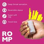 ROMP Mosh Male Masturbator | Multi Textured Male Stroker | Realistic Feel Penis Sleeve Adult Toys | Masturbator for Men | Adult Sex Toys for Men & Couples | Lifelike Sex Doll Oral Blow Stimulation