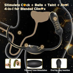 Thrusting Prostate Massager Anal Sex Toy With Vibrating Cock Ring Taint Testicle Stimulator, Remote Control App Anal Butt Plug Dildo, Penis Ring Vibrator For Men, Couples Male Adult Sex Toys