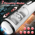 Automatic Male Masturbator Sex Toys For Men Adult Toy Male Sex Toys With 7 Thrusting Modes, Pocket Pussy Penis Pump Sucking Pocket Pussy Blowjob Stroker With Visual Window, Sex Machines & Devices