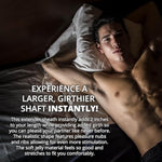 Adam'S Extension Jelly Textured Penis Sleeve For Men, Penis Extender For Increased Stimulation, Adult Toys For Sex, Satisfying Texture, Sex Toy For Pleasure, 6", Clear