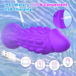 Strap-On Vibration Dildo Harness With 2 Fantasy Silicone Dildos, 10 Vibrating Modes, Adjustable Double-Ended Strap-On Adult Sex Toy For Beginner Women, Couples & Lesbian G-Spot And Anal Pegging Play