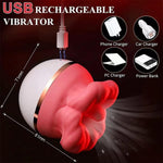 Vibrating Lips, Realistic Design Lips And Mouth Shape, Massager