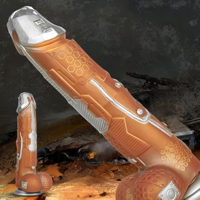 10.4" Huge Mechanical Monster Alien Dildo - Thick Fantasy Dildo For Vagina Anal Play, Hands Free G-Spot Big Silicone Dildos With Strong Suction Cup Sex Toys For Women Prostate Massager For Gay Men