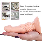 5.5 Inches Realistic Dildo For Beginners, Anal Dildos Lifelike Fake Penis For Women/Men/Gay, Adult Sex Toys For G Spot Stimulator Anal Plug Training Sets (Flesh)