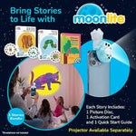 Storytime 3 Storybook Reels Set, Eric Carle The Very Hungry Caterpillar, Brown Bear, Chicka Chicka Boom Boom, Digital Stories Early Learning Gifts For Kids Projector Sold Separately