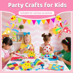 12 Pcs Unicorn Craft Kit for Kids Ages 4-8, Educational Arts & Crafts Set