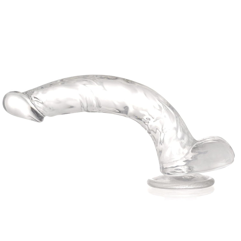Beginner’S Clear Jelly Dildo, 6.7'' Realistic Mini Dildos With Strong Suction Cup For Hands-Free Play, Adult Sex Toy For Women Men Couples, G-Spot Stimulation Dildos Anal Toys (S)