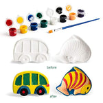 80 Piece Kids Paint Kit Art Set for Children Ages 4-6, Arts and Crafts Painting Kit