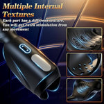 Automatic Male Masturbators - Double Action Penis Training Vibrator With 10 Modes, Vibrating Strokers Glans Penis Trainer Stimulator, Male Adult Sex Toys For Men, Mens Sex Machine Games Pleasure