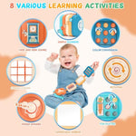 Busy Board For 1 Year Old, Travel Toys For Toddler 1-3 On Plane Car, Montessori Busy Board Busy Cube, Toys For 1 Year Old Boy Girl, Christmas Stocking Stuffers For Kids