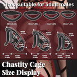 Resin Chastity Cage Male With 4 Curved Penis Rings Small Ventilated Chastity Lock Sex Toy Sm Bondage Fetish Devices For Men Cock Trainer (Pink,S-Arc Ring)