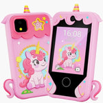 Kids Phone For Girl Toys, Christmas Birthday Gifts For Toddler Age 3-10 Year Old Girls Boys Toys, Kids Toddler Smart Phone, Detective Educational Learning Toys With 2.8" Touchscreen, Music Video Game