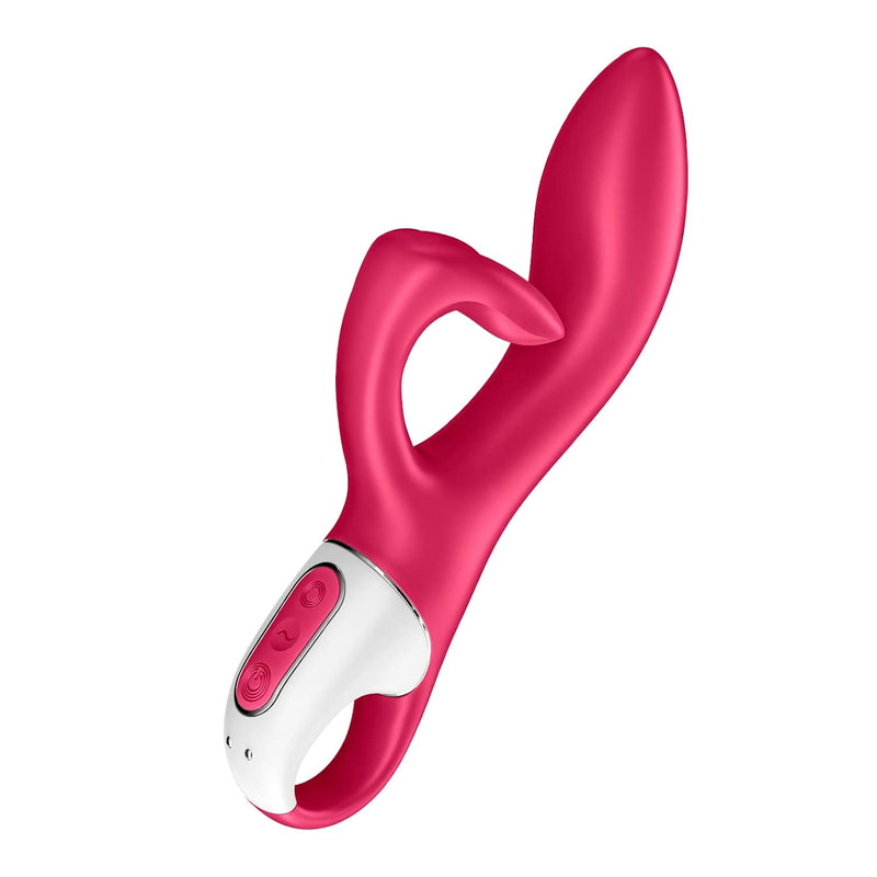 Embrace Me Rabbit Vibrator - G-Spot And Clitoris Stimulation, Vibrating Dildo, Nubbed Clit Stimulator, Adult Sex Toy For Women - Waterproof, Rechargeable (Berry)