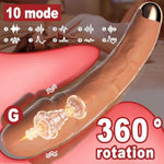 Realistic Vibrator Sex Toys, Powerful Clit Dildo Vibrator With10 Powerful Modes Adult Sex Toys & Games Clitoral G Spot And Anal Stimulation For Women And Couples
