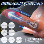 20Lb Shemale Sex Doll Torso With Vibrating & Thrusting Dildo, Realistic G-Spot Huge Dildos Trans Sex Dolls Lifelike Tight Anal Channel For Men Adult Toys Unisex Masturbator For Women Male Couples