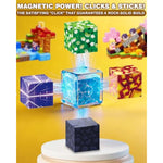 Magnetic Blocks For Kids 220Pcs, Large 1-Inch Magnetic Building Blocks With Powerful Magnets, Stem Sensory Toys, Creative Educational Stacking Cubes, Perfect For Boys & Girls Ages 3-12