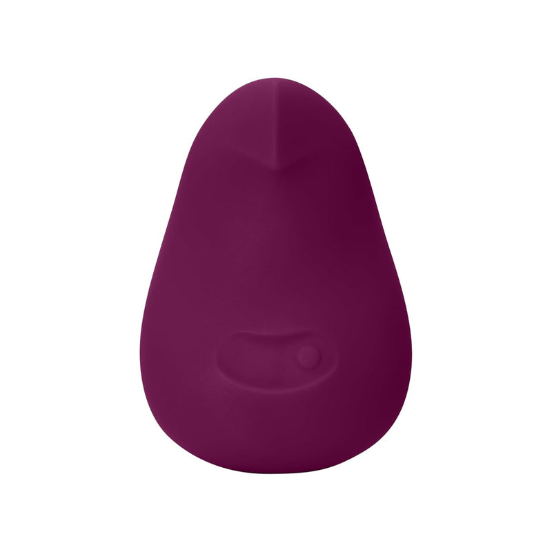 Pom Personal Massager For Women - Flexible Stress Reliever - 5 Speeds - Rechargeable - 100% Waterproof And Body-Safe - Plum Color