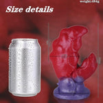 6.14 Inch Realistic Monster Dildo, Huge Silicone Crab Claw Dildo With Powerful Suction Cup, G-Spot Stimulation Prostate Dildo Anal Sex Toy For Beginners And Experienced Women And Couples (Red Purple)