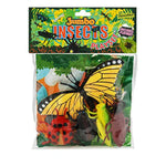 Jumbo Playset - Insects & Butterflies Figurines From 9-Piece Large Animal Figurine Toy Set Including Butterflies, Bees And Bugs. Great Kids Toys, Gifts And Party Favors.