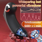 Mini Finger Vibrator For Women - Sex Toys For G Spot Clit Nipple Stimulation Vibrator Sexual Pleasure Tools Rechargeable Soft Silicone Waterproof Adult Sex Toy For Couples & Solo Play(Black)