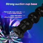 Butt Plug Anal Plug Training Toy, Silicone Dildo Sm Anal Butt Plug Anal Sex Toys With Suction Cup Base For Man,Women|(Black)