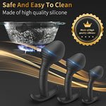 Anal Plug Training Sets?3 Sizes Of Silicone Anal Butt Plug Trainer Kit For Comfortable Long-Term Wear, With Flared Base Prostate Sex Toys For Beginners Advanced Users