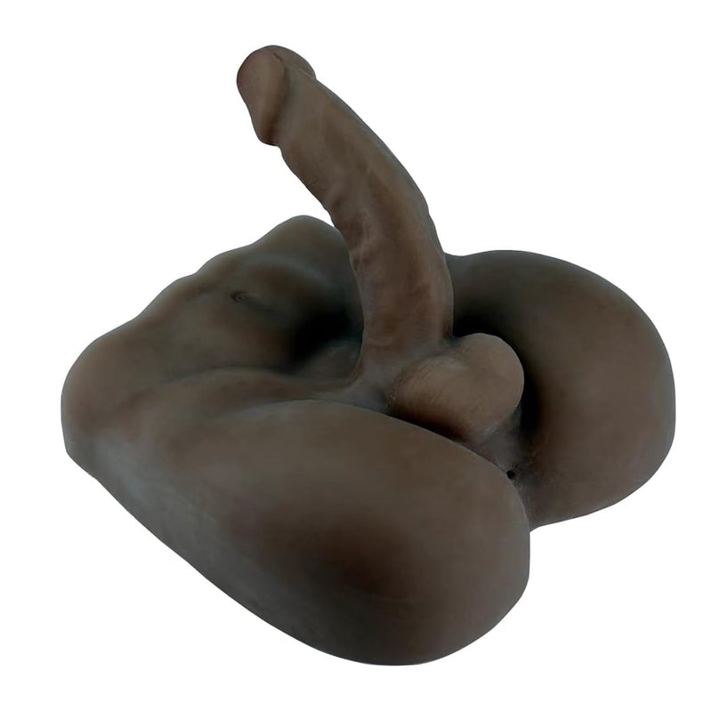 Sex Doll With Flexible Dildo For Adult Female Masturbation Realistic Sex Huge Cock 7.08Inches, Unisex Masturbator Adult Sex Toy