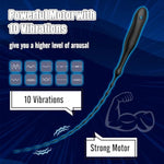 Vibrating Urethral Sound Sex Toys For Male Mens, Penis Vibrator Urethra Plug Vibrators 10.6" Insertable Length Cock Dilators, Penis Stimulator Adult Sex Toy Discreet Beginner Anal Beads Vibrator