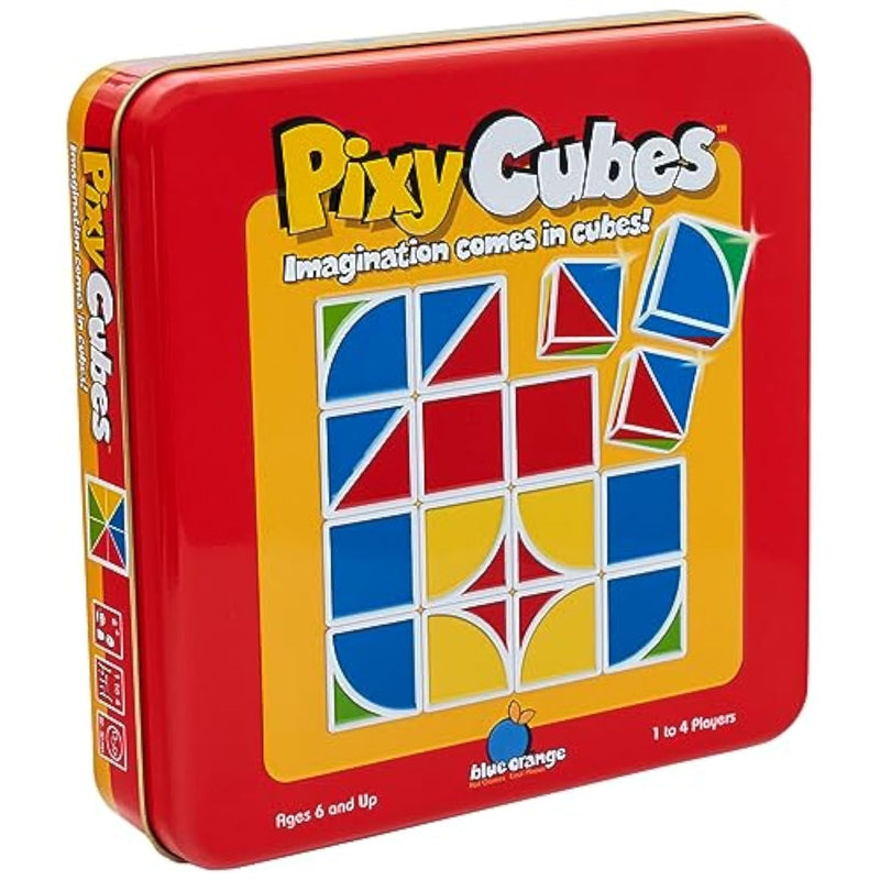 Pixy Cubes Matching Pattern Design Game Speed or Memory Rules with Cubes in
