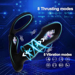 Anal Vibrator Ring Anal Sex Toys Private Massager, Anal Plug Male Sex Toys P Spot Massager, Butt Plug With Distant Range Use Waterproof