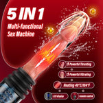 Sex Machine Wireless Thrusting Dildo Vibrator, Remote Control Adult Toys
