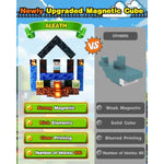 Magnetic Blocks Building Toys For Kids: 100Pcs Magnet Cubes Trains Set - Kids Toys For Christmas Birthday Gifts - 0.8 Inch Magnetic Blocks For Boys & Girls 3+