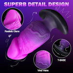 5.8" Large Butt Plug Anal Plug, Huge Buttplug Big Anal Dildo Wearable Anal Stretcher, Soft Silicone Butt Plug Giant Prostate Dildo With T Base, Anal Sex Toys For Women Men Couples