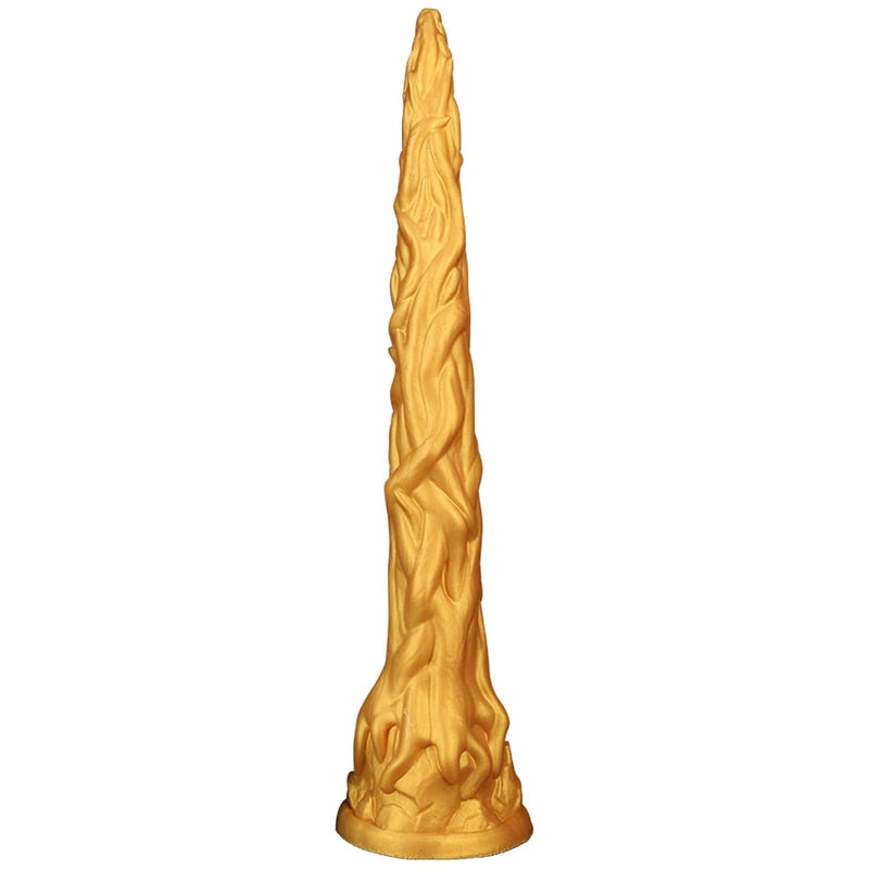 14.2" Anal Plug Anal Toys Butt Plug Anal Dildo G-Spot Stimulation Sex Toys Premium Silicone Dildo Prostate Massager Anal Training Buttplug Female Sex Toys Male Sex Toy, Golden