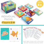 Card Games For Kids, 6 Decks, Go Fish, Old Maid, Crazy Eights, Memory Match, Slap Jack, Animal Playing Cards, Easter Basket Stuffers, Stocking Stuffers, Birthday Gifts